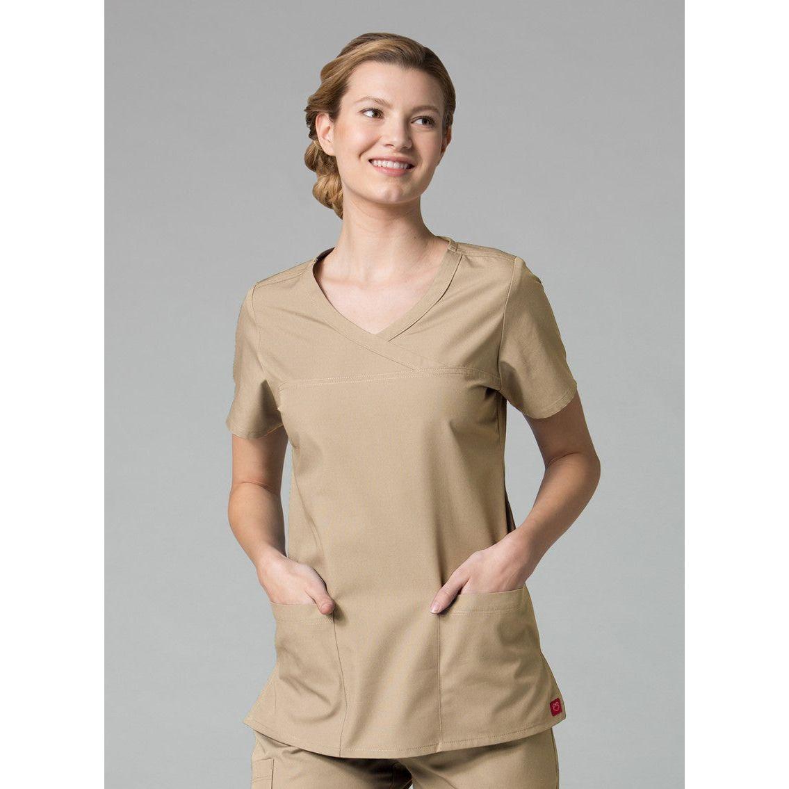 Women's Mock Wrap Top