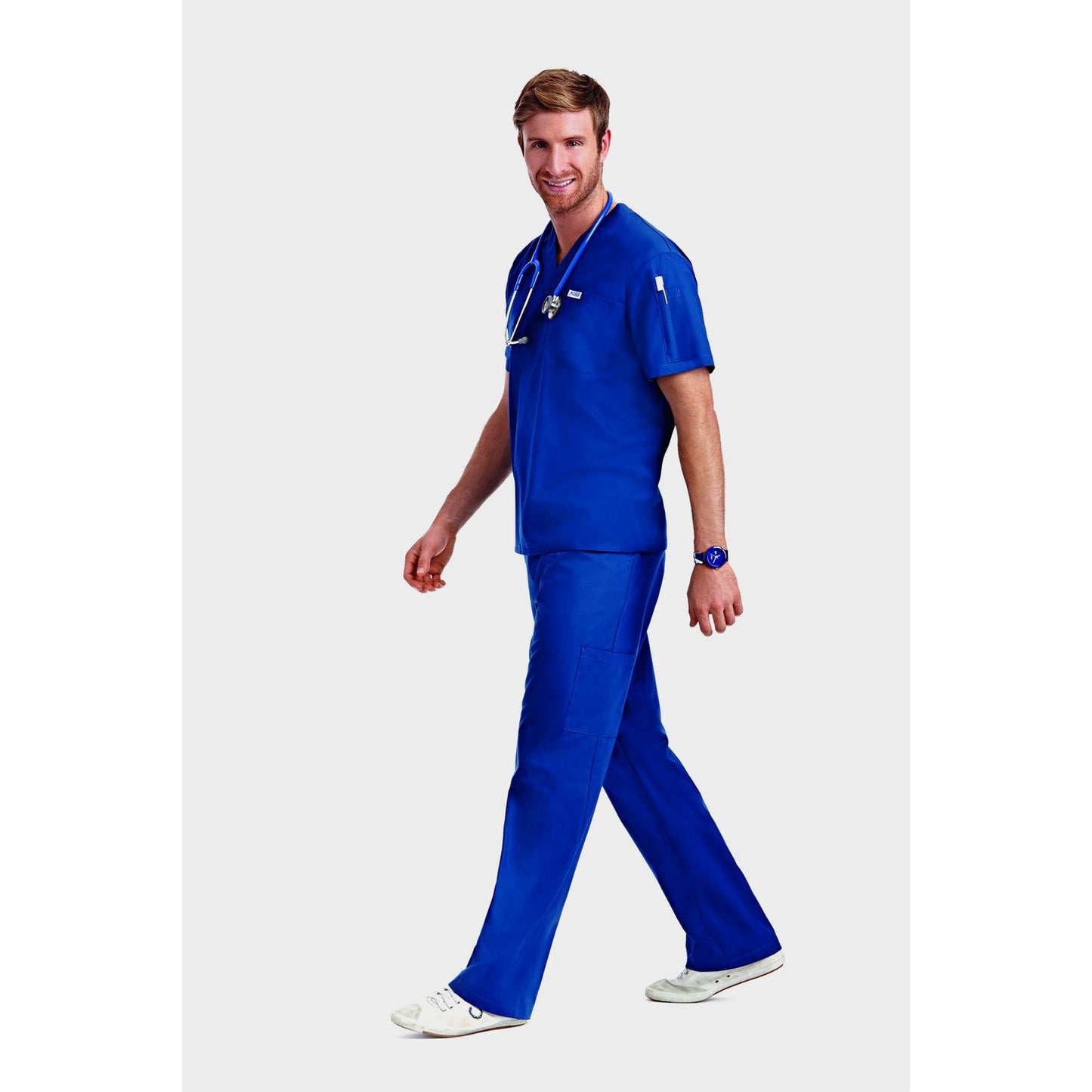 MOBB Unisex 5 Pocket Drawstring Scrub Set