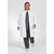 MOBB Full Length Unisex Snap Lab Coat With Knitted Cuffs