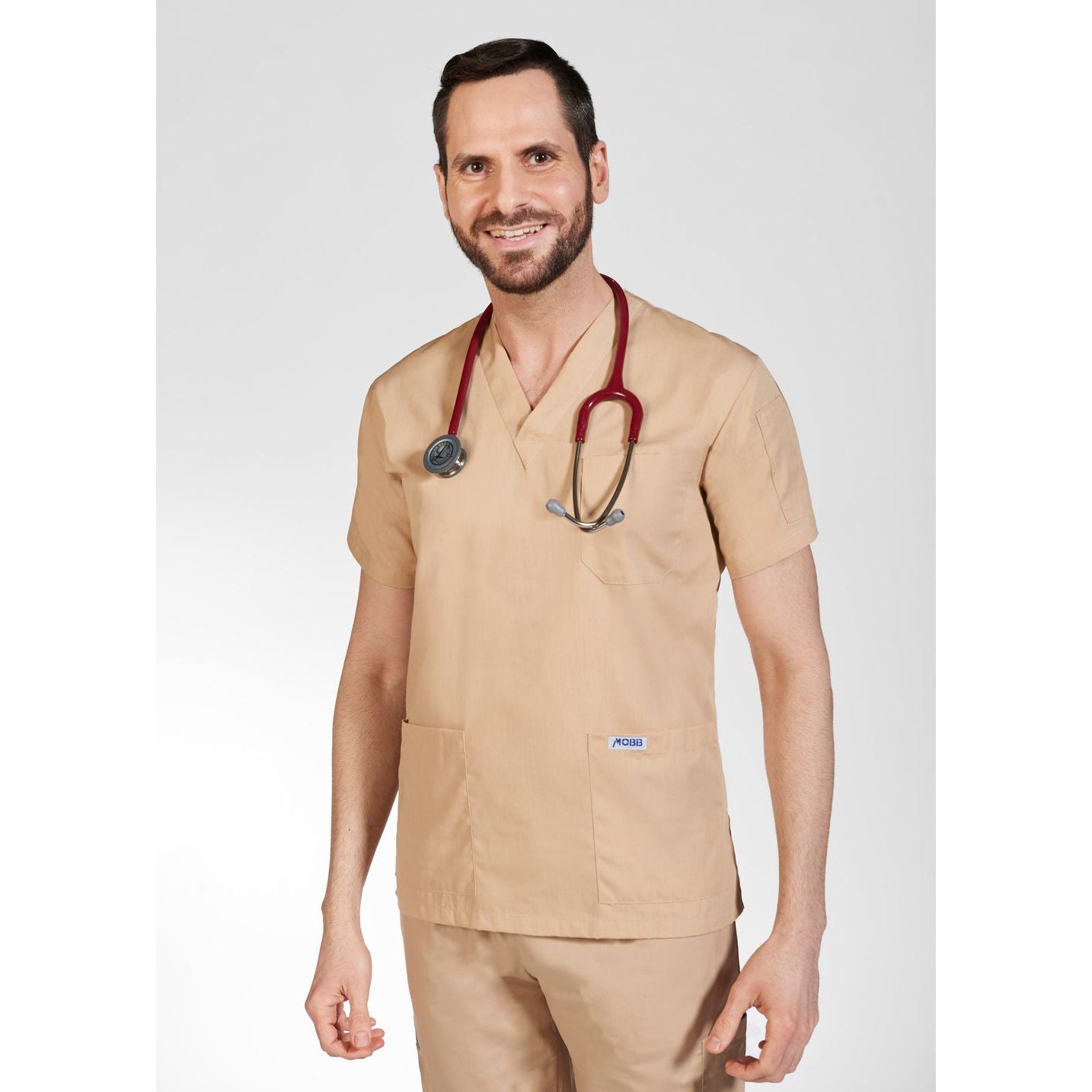 MOBB Unisex V-Neck Scrub Top