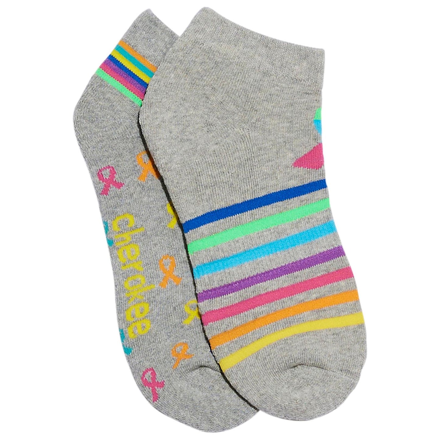 2 Pr Pack Bamboo No Show Socks