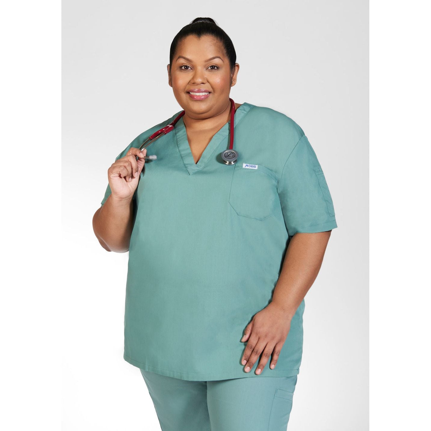 MOBB Unisex 5 Pocket Drawstring Scrub Set