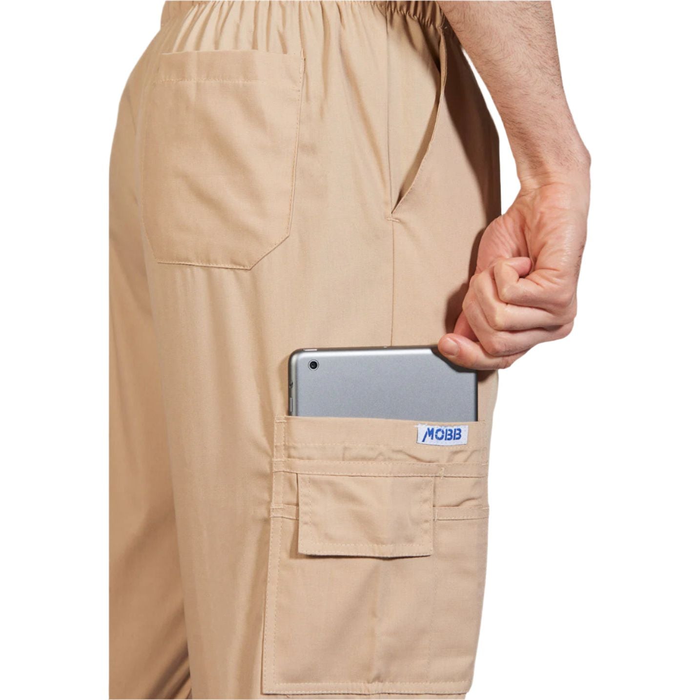 MOBB Unisex 8 Pocket Drawstring/Elastic Scrub Set