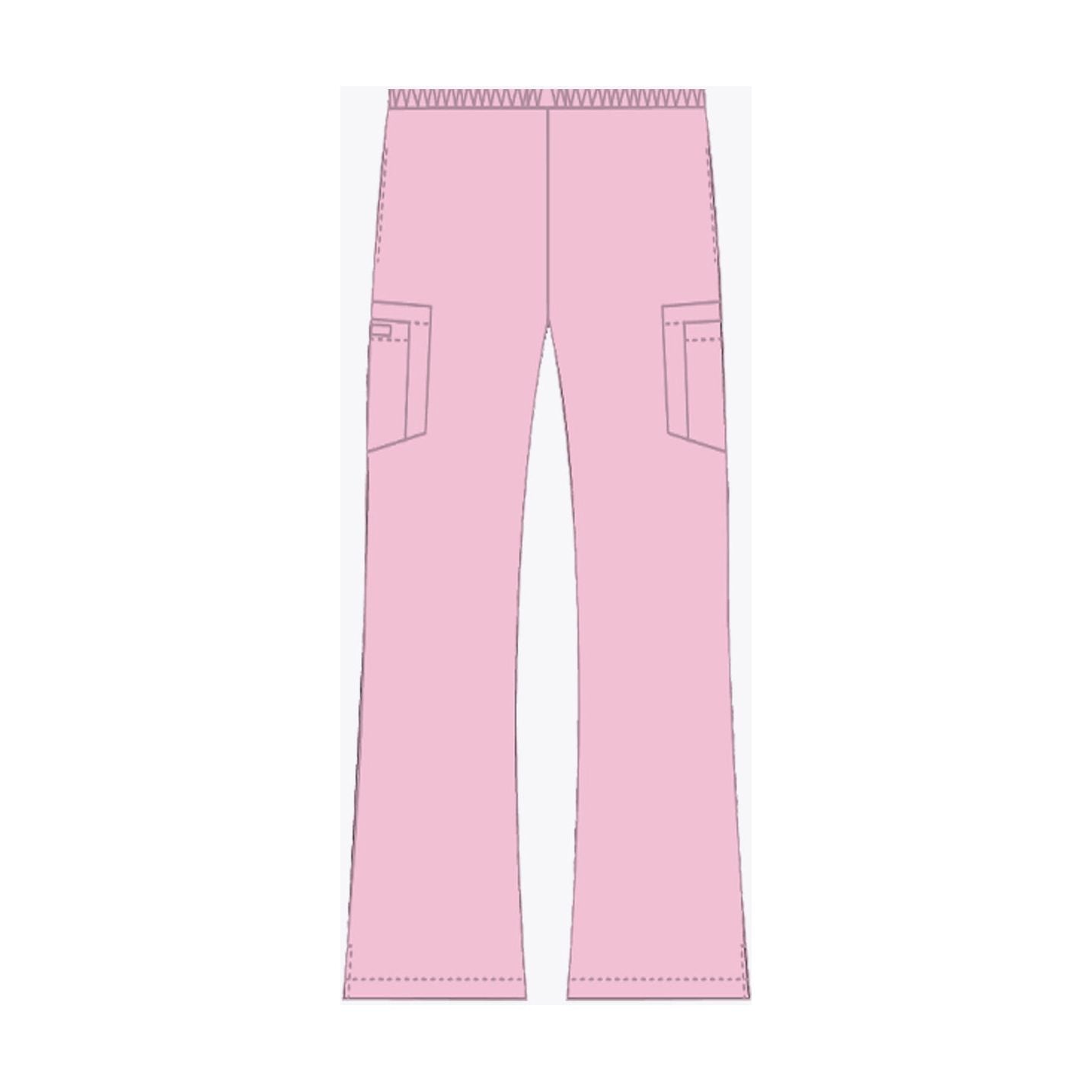 Unisex Boot Cut Flip Flap MOBB Scrub Pant