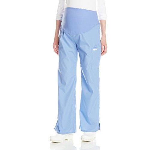 Scrub Maternity Pants Knit Waist Pull-On 2092 by Cherokee