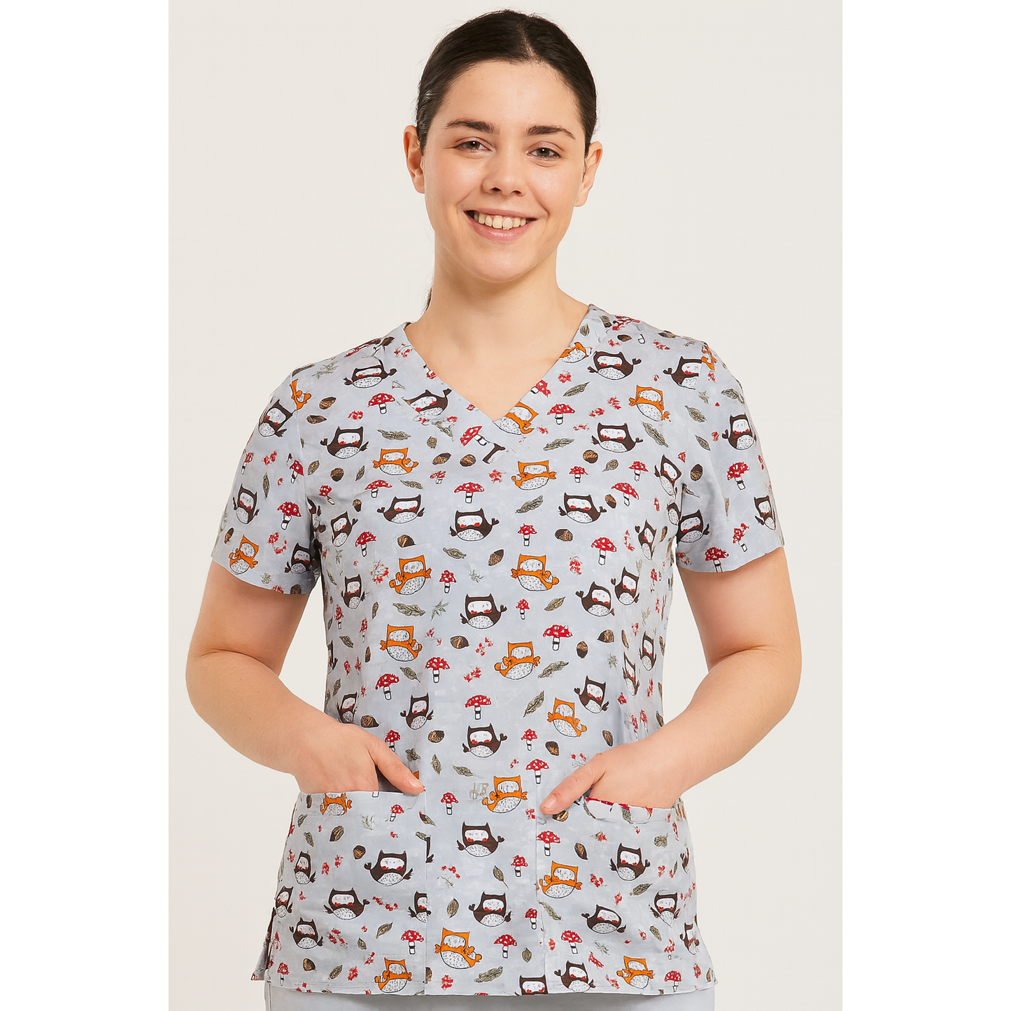 Women's WhiteCross Printed Top SALE