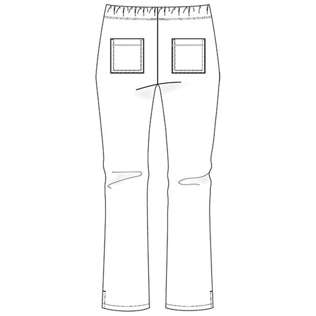 Women's Scrub Straight leg pants MARVELLA by Whitecross