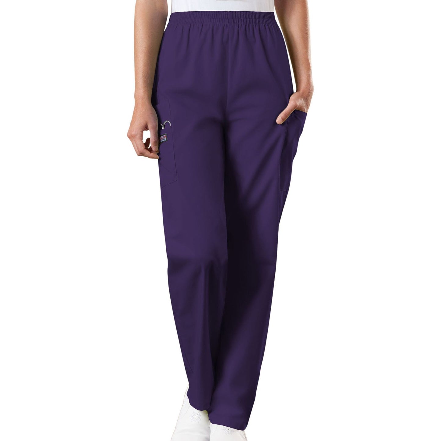 Natural Rise Tapered Pull-On Cargo Pant