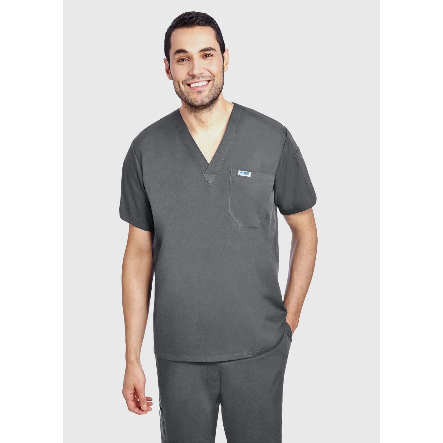Unisex Basic V-Neck MOBB Scrub Top