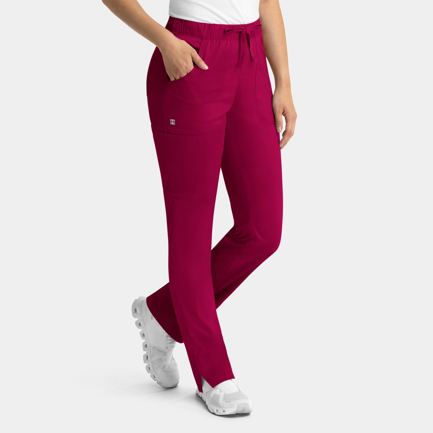 Women's Full Elastic Waistband Cargo Pant