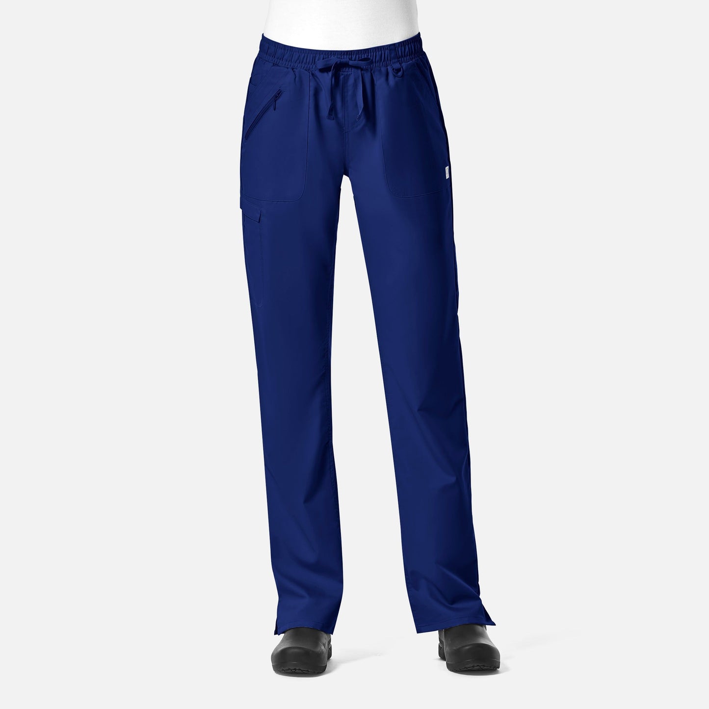 Women's Full Elastic Zipper Pocket Cargo Pant