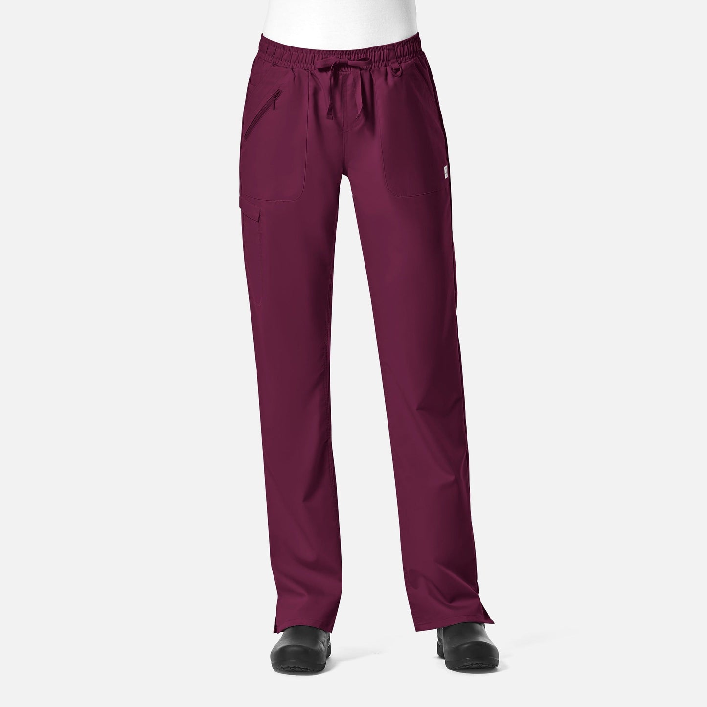 Women's Full Elastic Zipper Pocket Cargo Pant