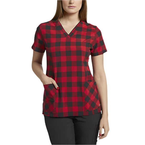 White Cross Women's 3-Pocket V-Neck Scrub Top SALE