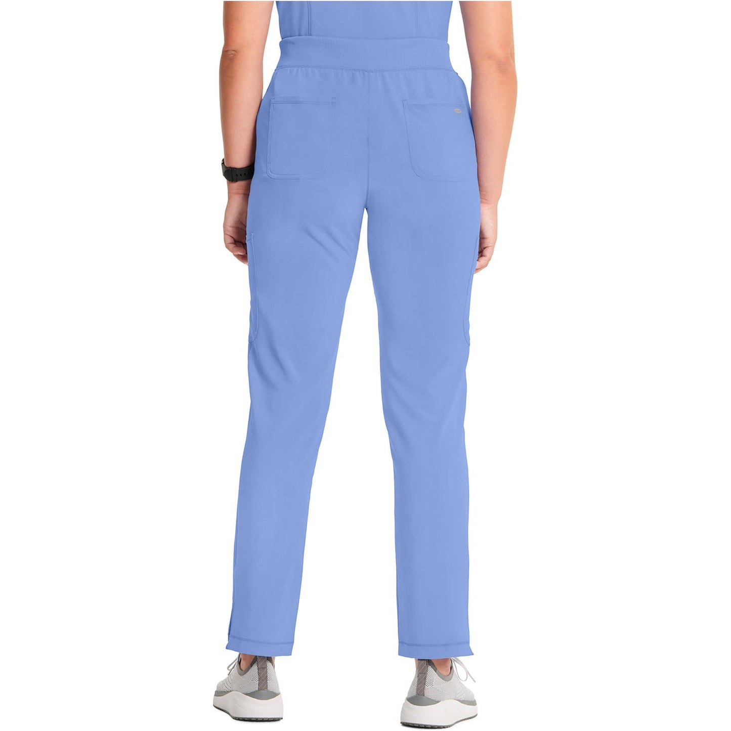 Mid Rise Tapered Leg Pull-on Pant