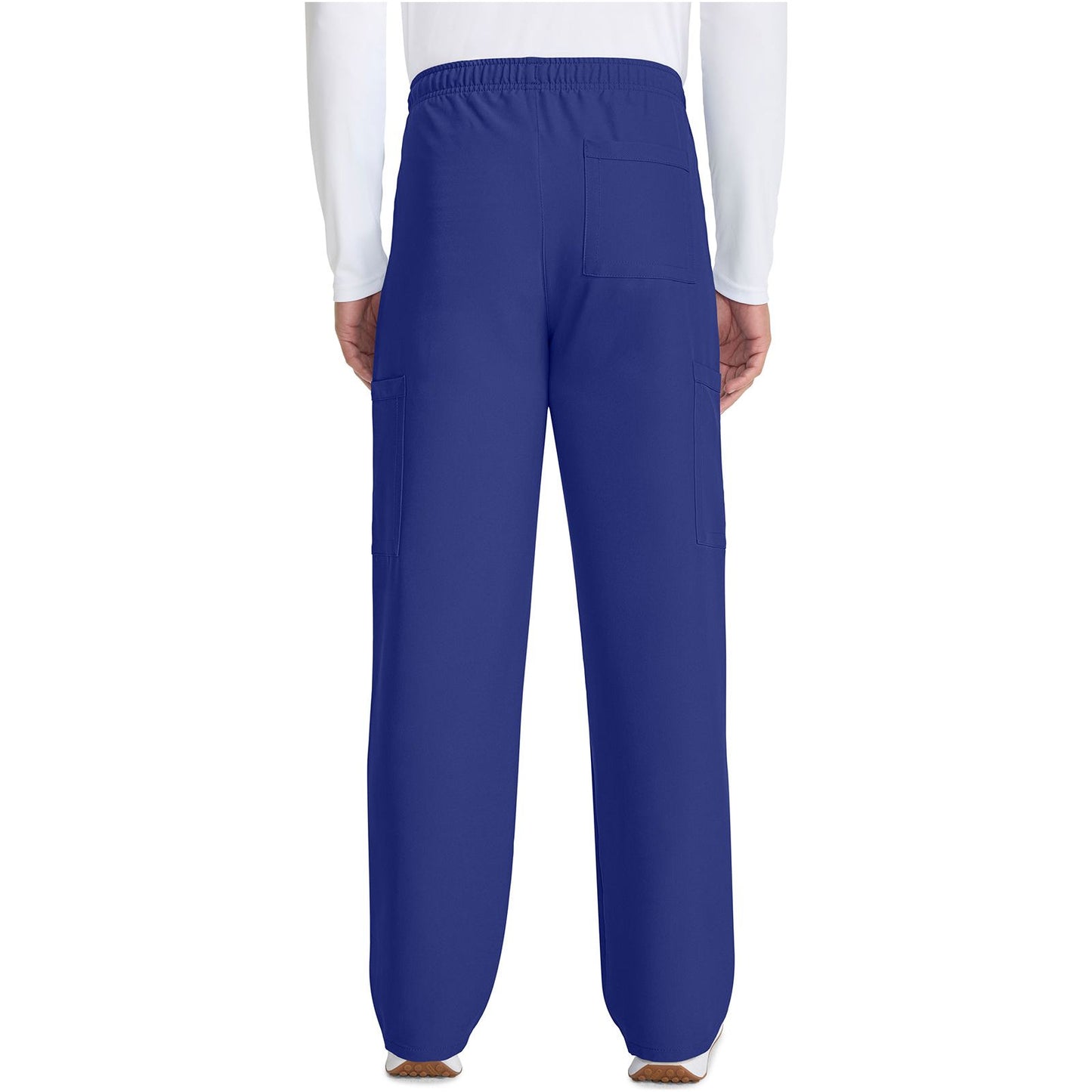 Unisex Mid Rise Drawstring Straight Pant