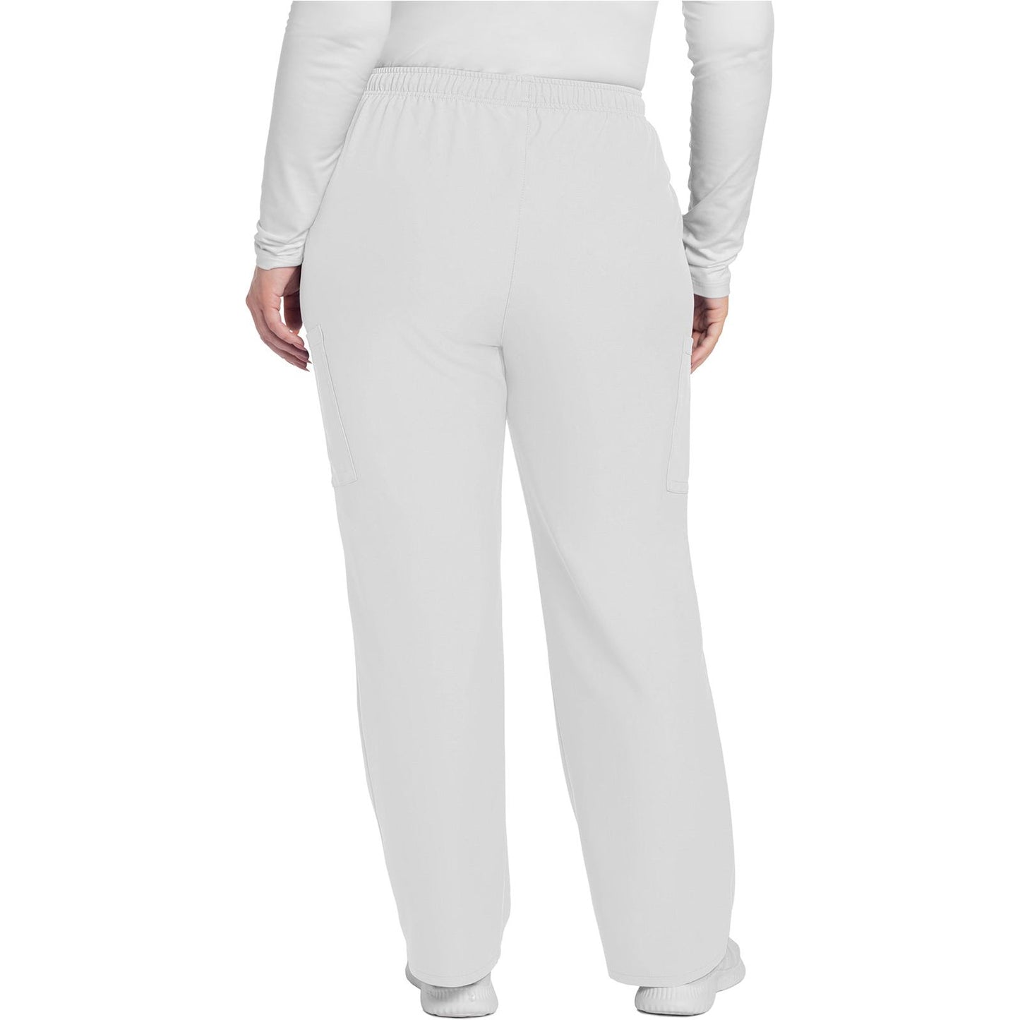 Mid Rise Pull-on Slim Leg Cargo Pant