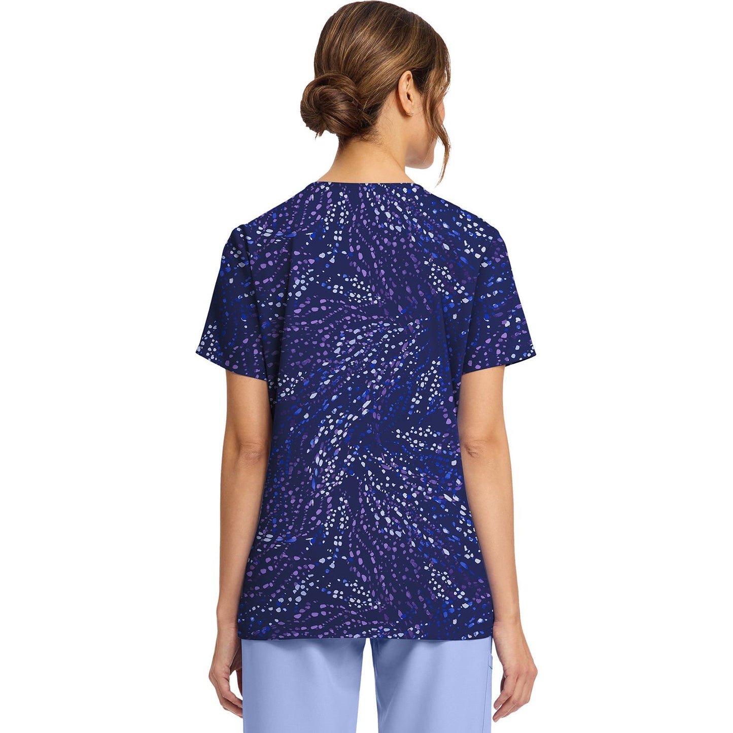 Women's Print V-Neck Top