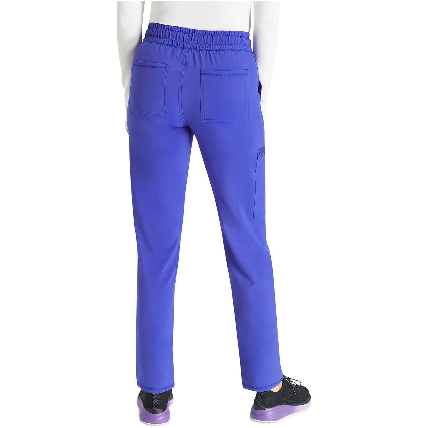 Mid Rise Drawstring Tapered Leg Pant
