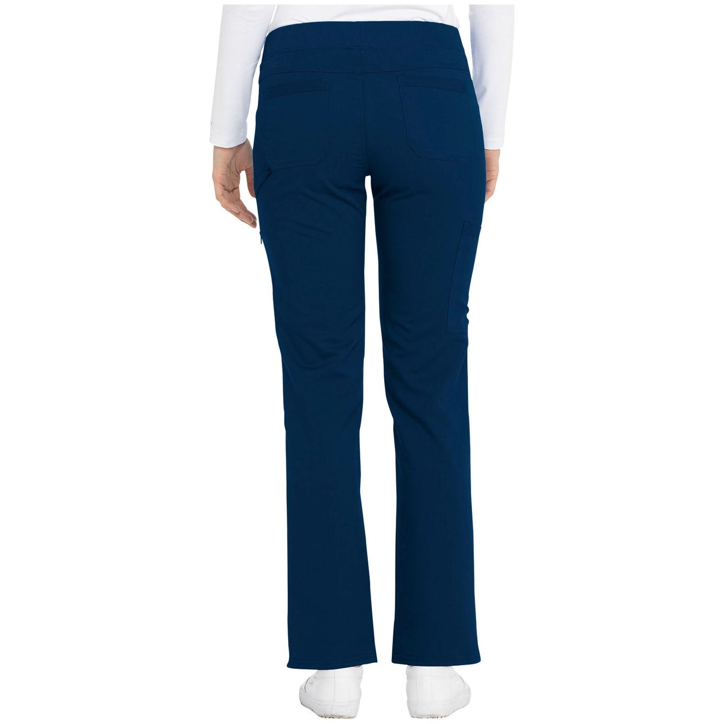 Mid Rise Tapered Leg Pull-on Pant
