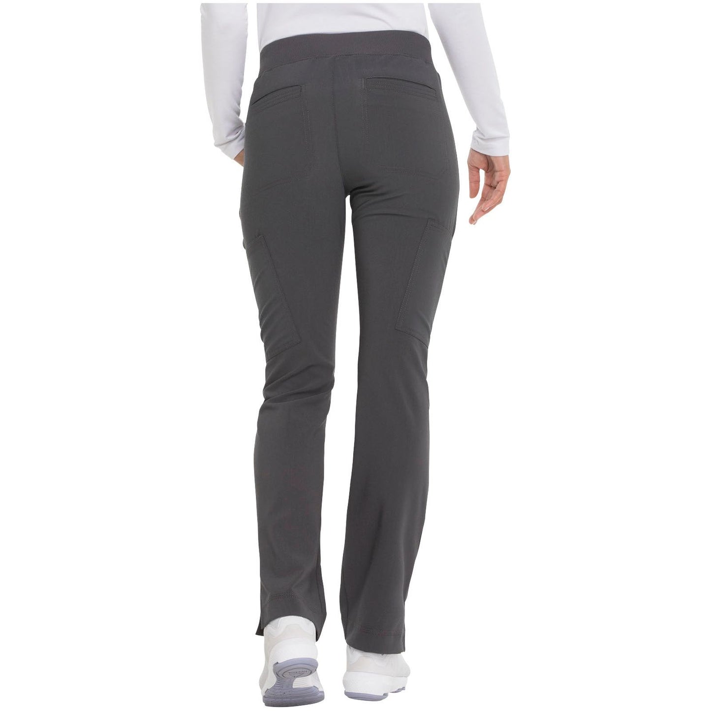 Mid Rise Tapered Leg Pull-on Pant