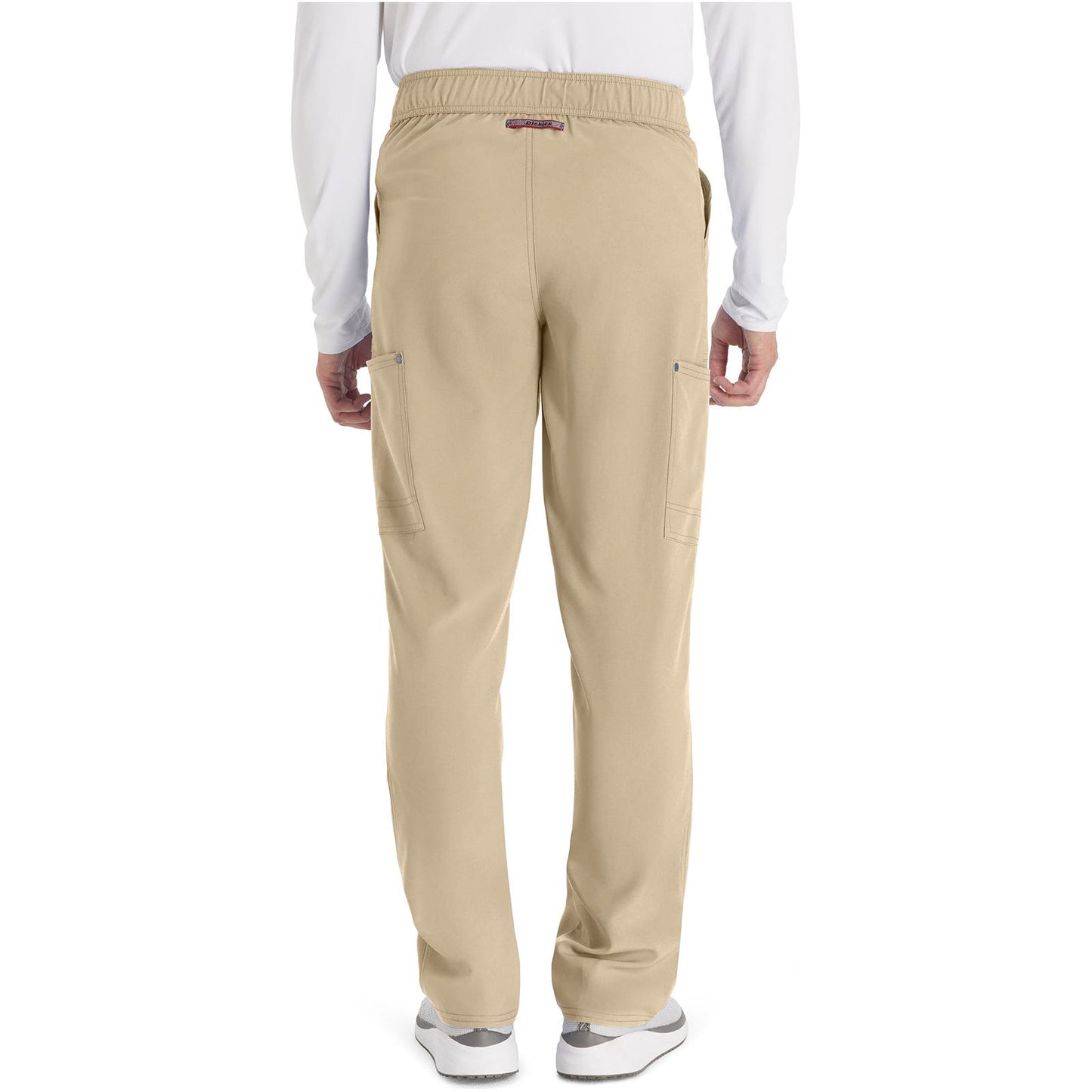 Men's Mid Rise Zip Fly Straight Leg Pant
