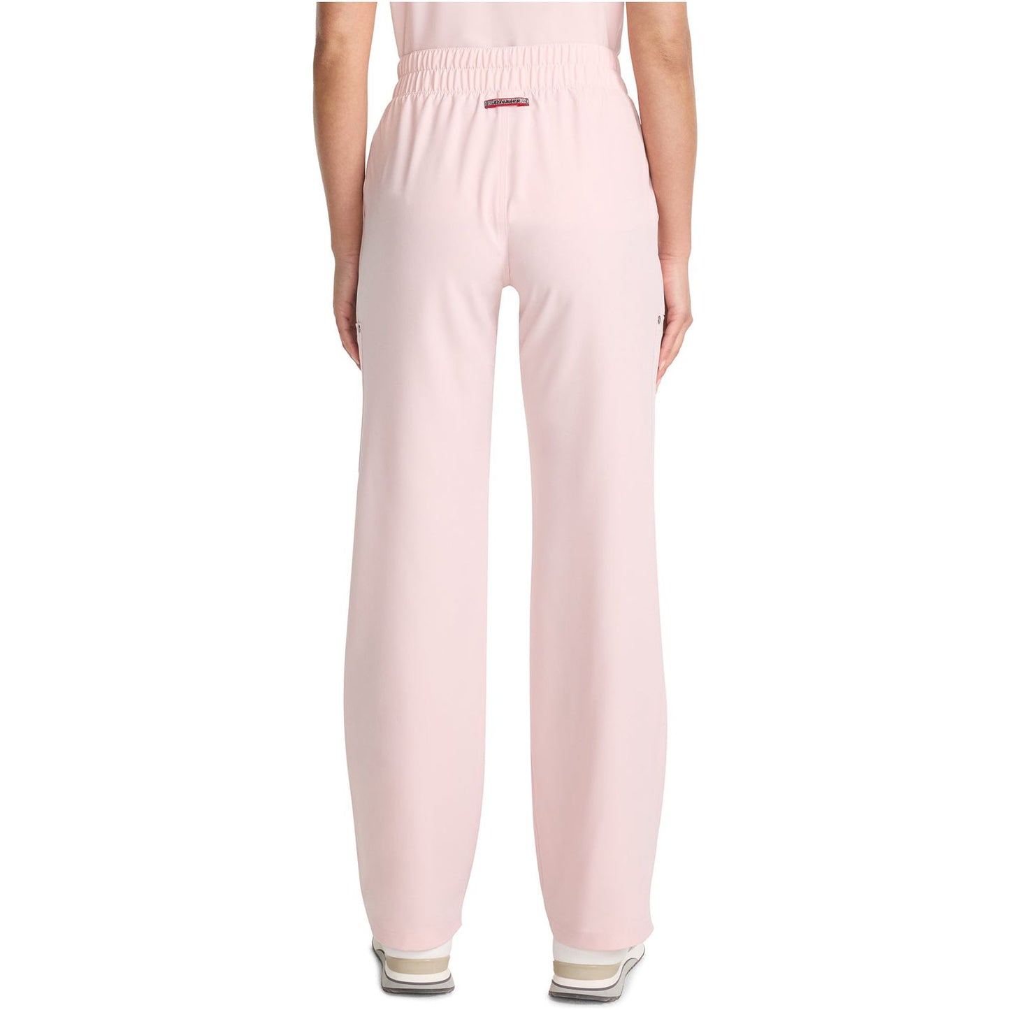 Mid Rise Zip Fly Wide Leg Cargo Pant