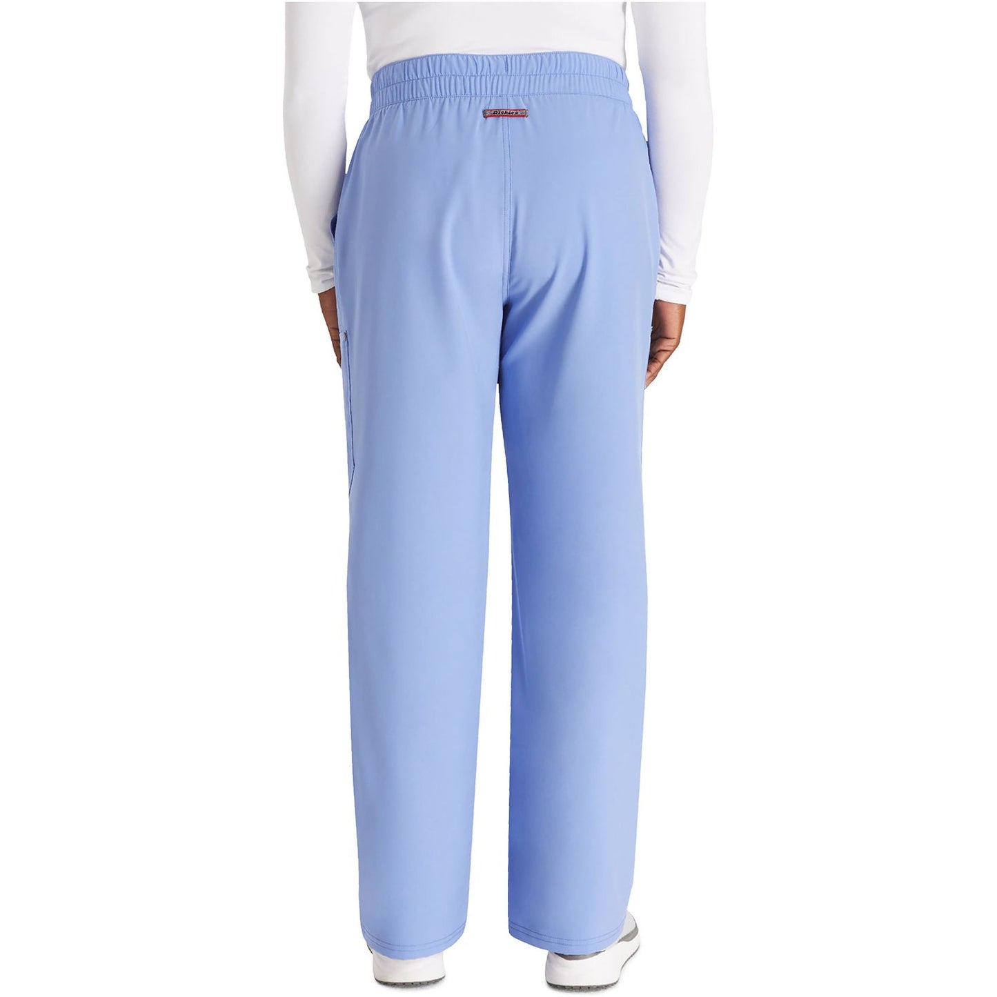 Mid Rise Zip Fly Wide Leg Cargo Pant
