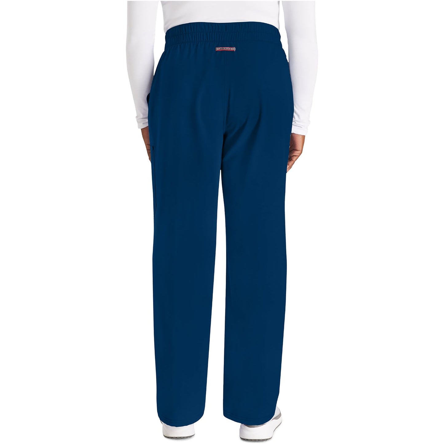 Mid Rise Zip Fly Wide Leg Cargo Pant