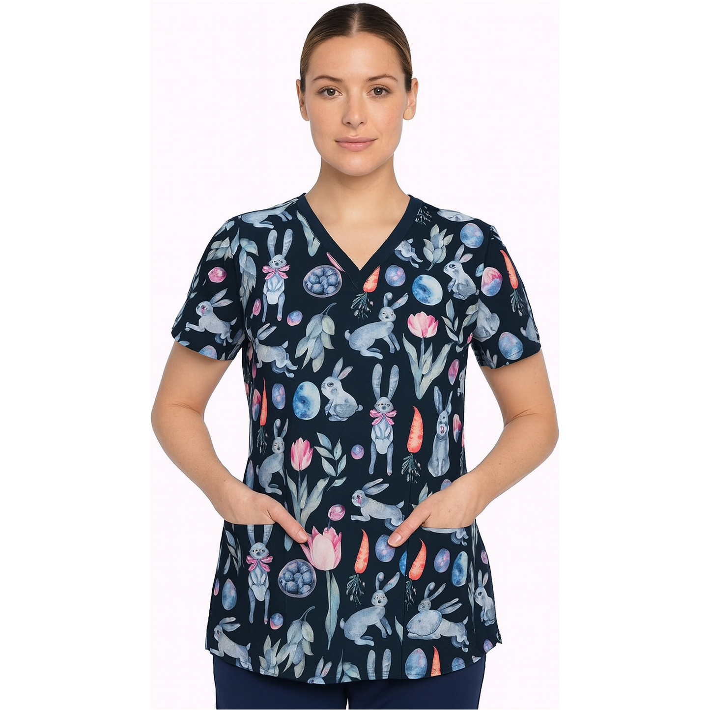 Women's WhiteCross Printed Bunny Top SALE