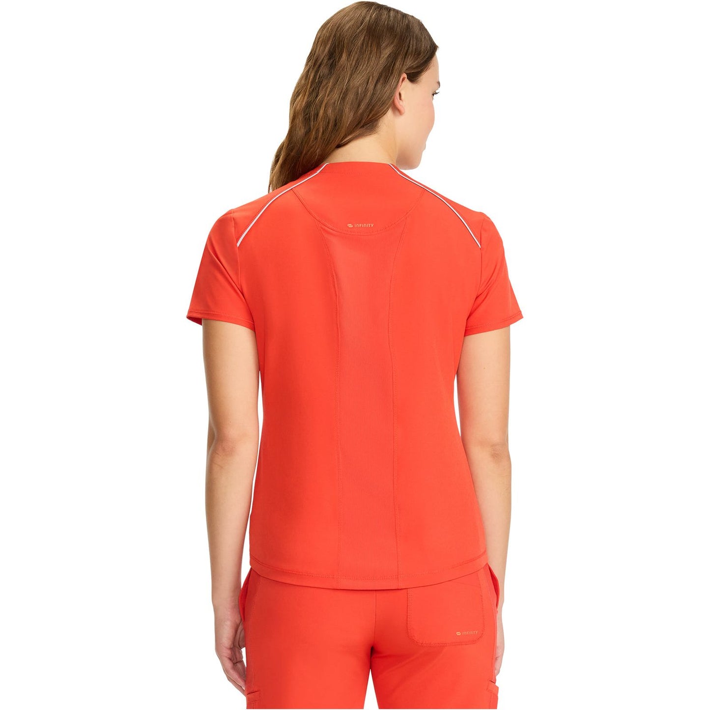 Women's Tuck-in Mock Neck Henley Top