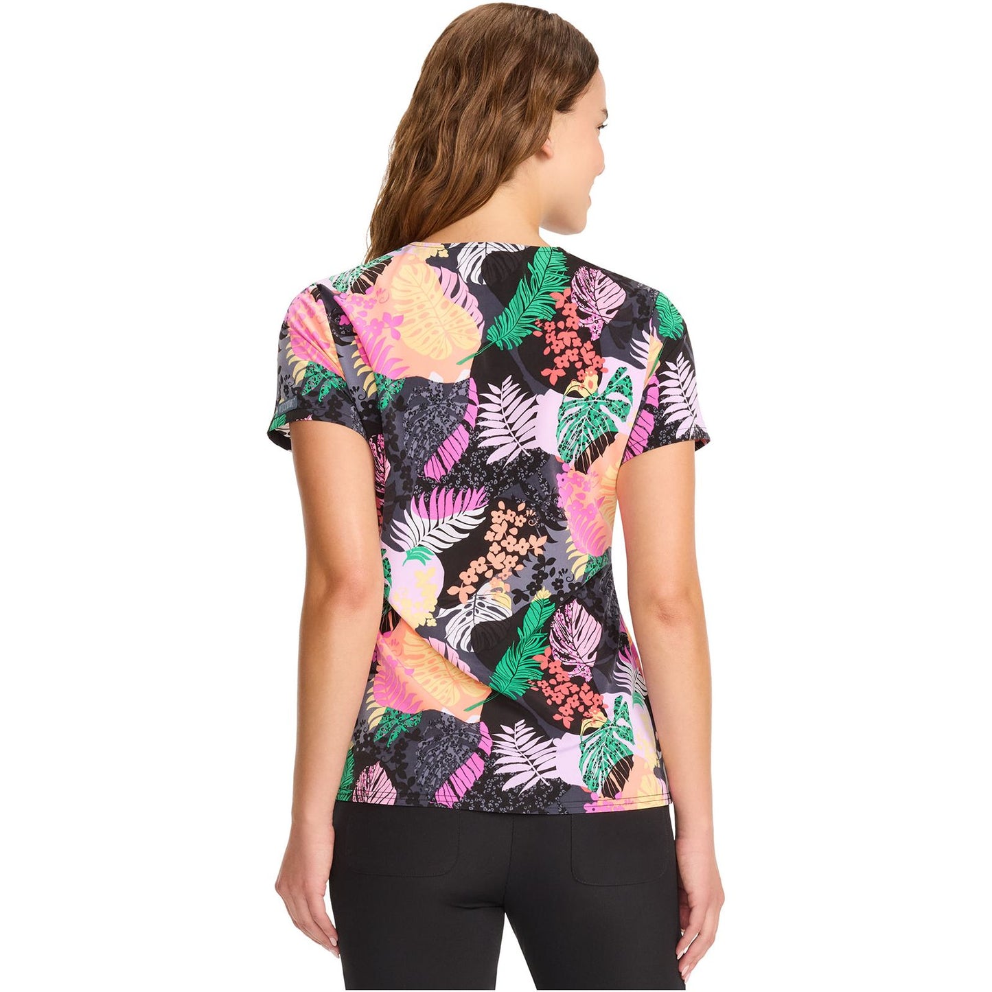Print V-Neck Top