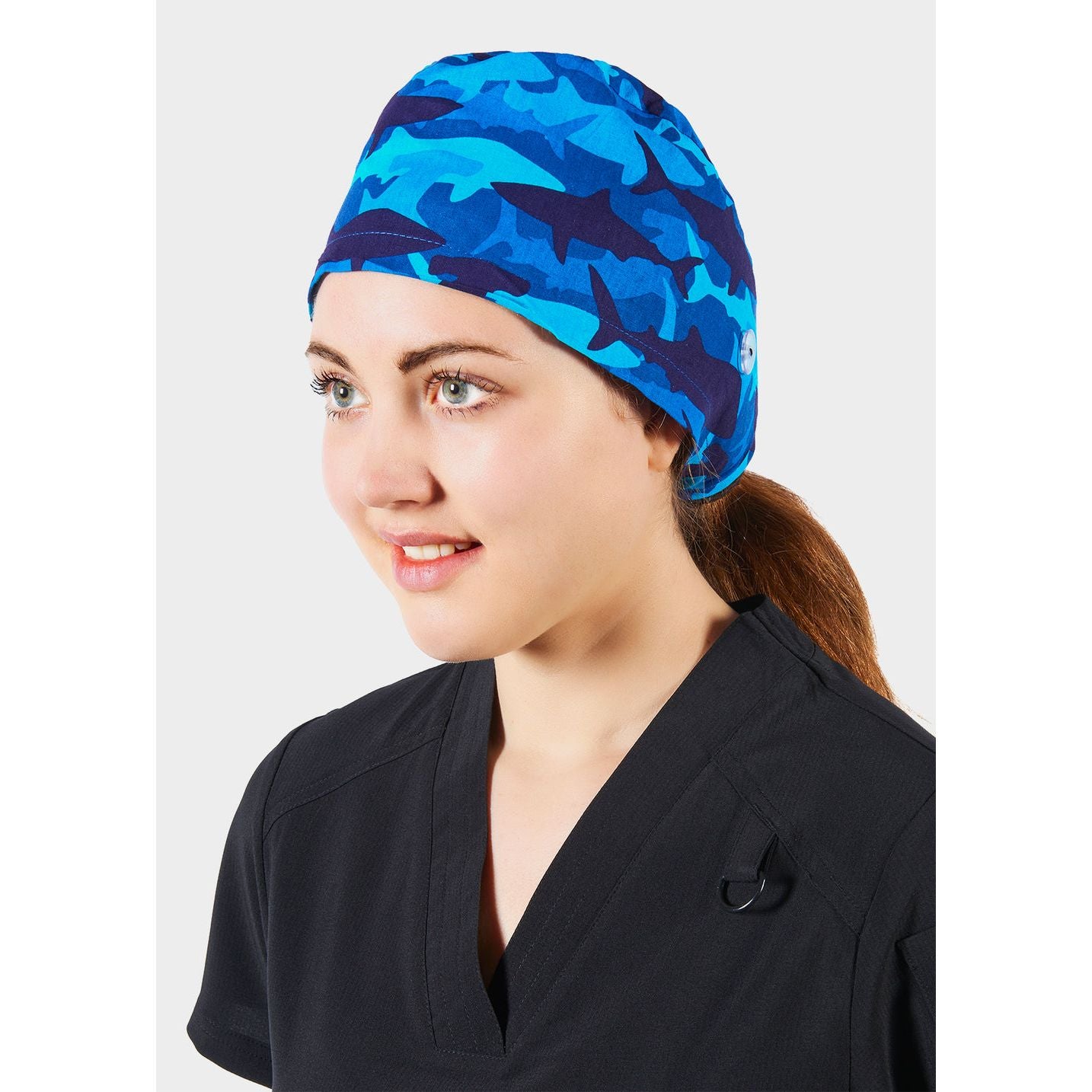 MOBB Unisex Surgeon Cap With Side Buttons