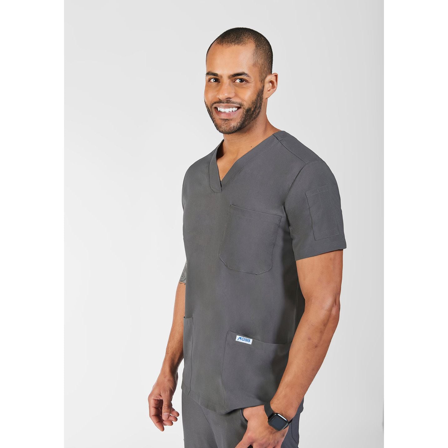 The Alex MOBB Unisex V Neck Scrub Top