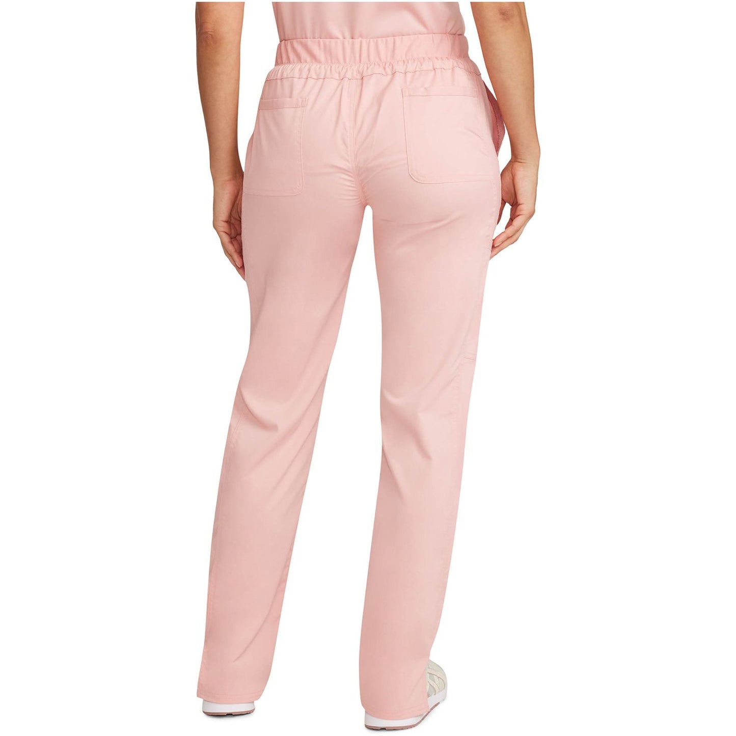 Mid Rise Tapered Leg Drawstring Pant