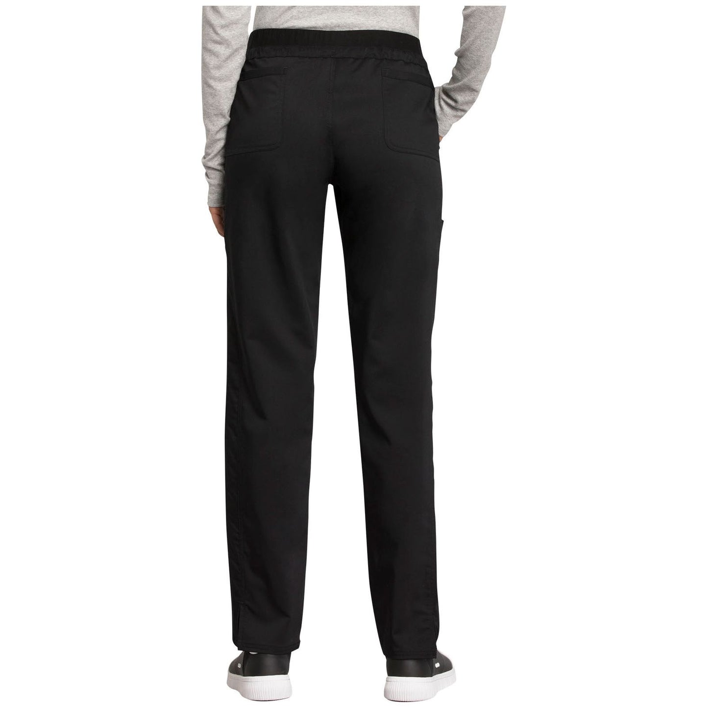 Mid Rise Tapered Leg Drawstring Pant
