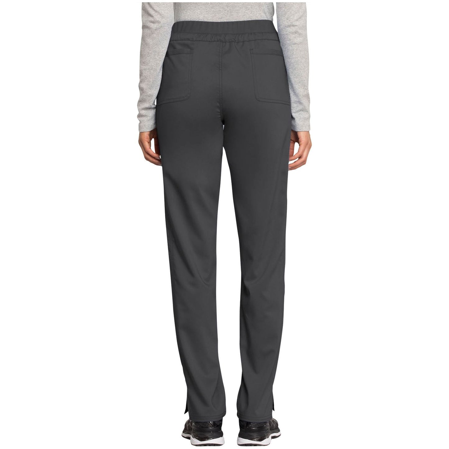 Mid Rise Tapered Leg Drawstring Pant