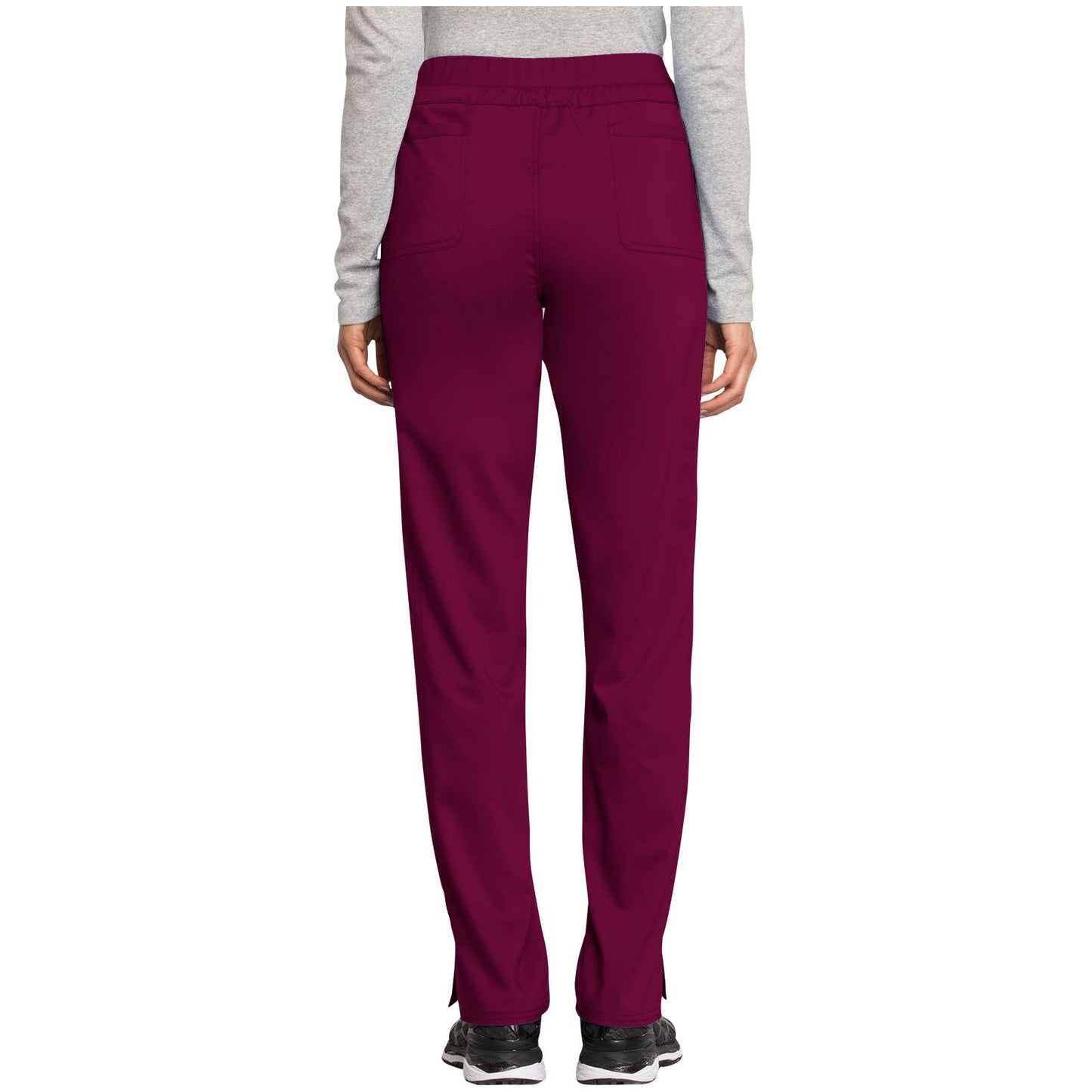 Mid Rise Tapered Leg Drawstring Pant