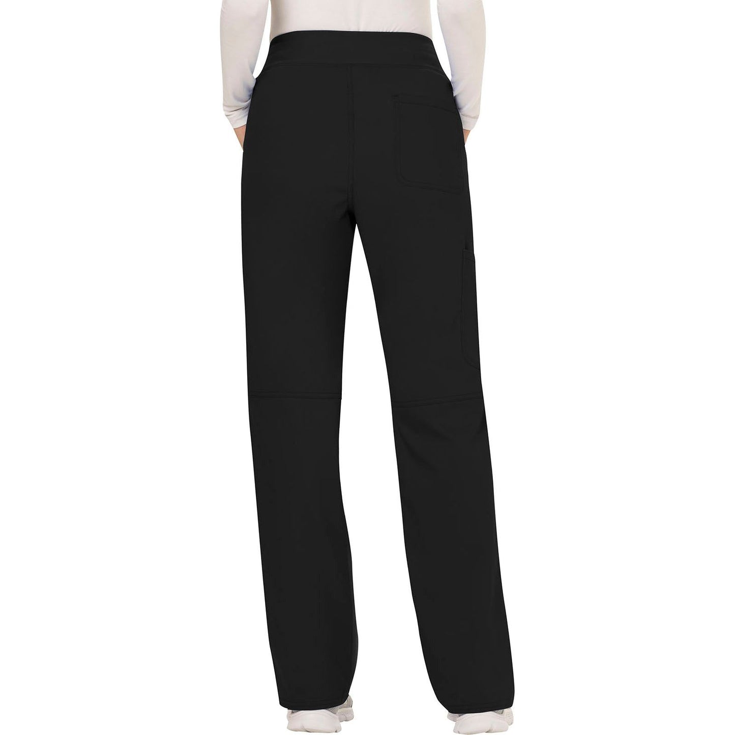 Mid Rise Straight Leg Pull-on Pant