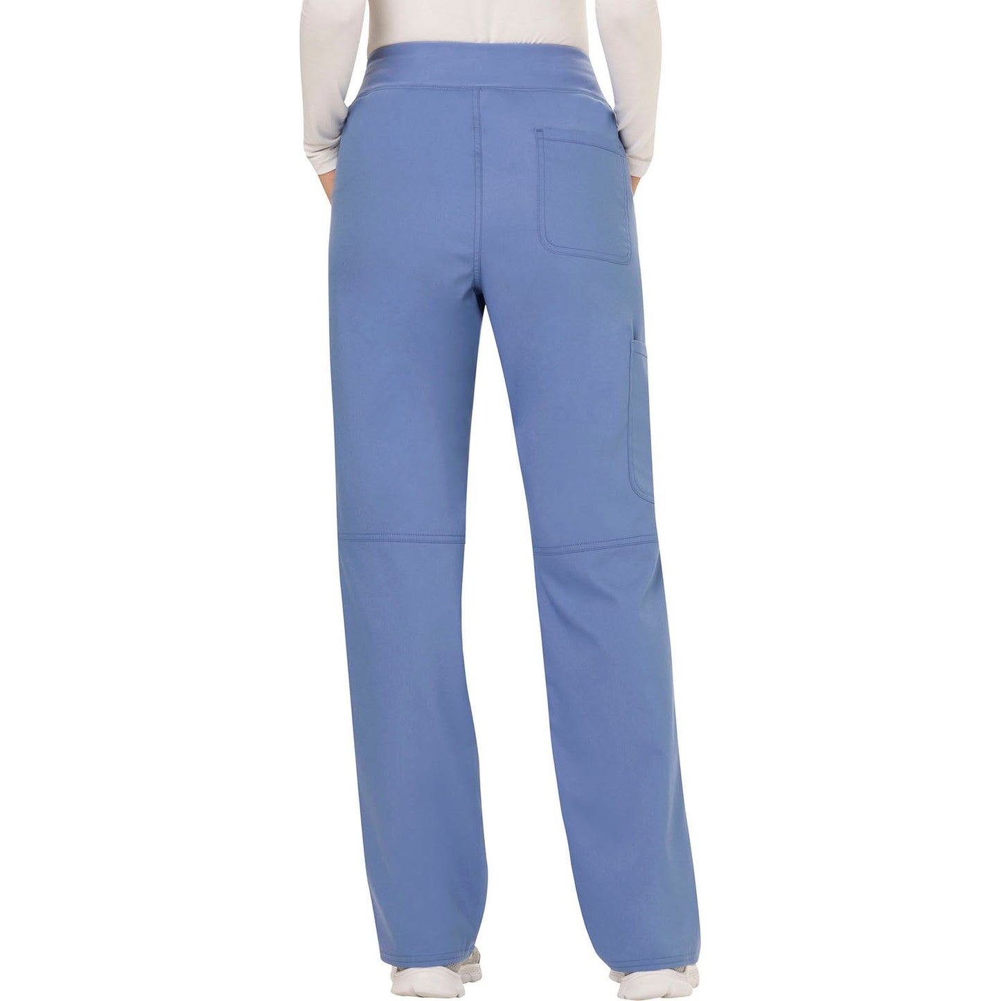 Mid Rise Straight Leg Pull-on Pant