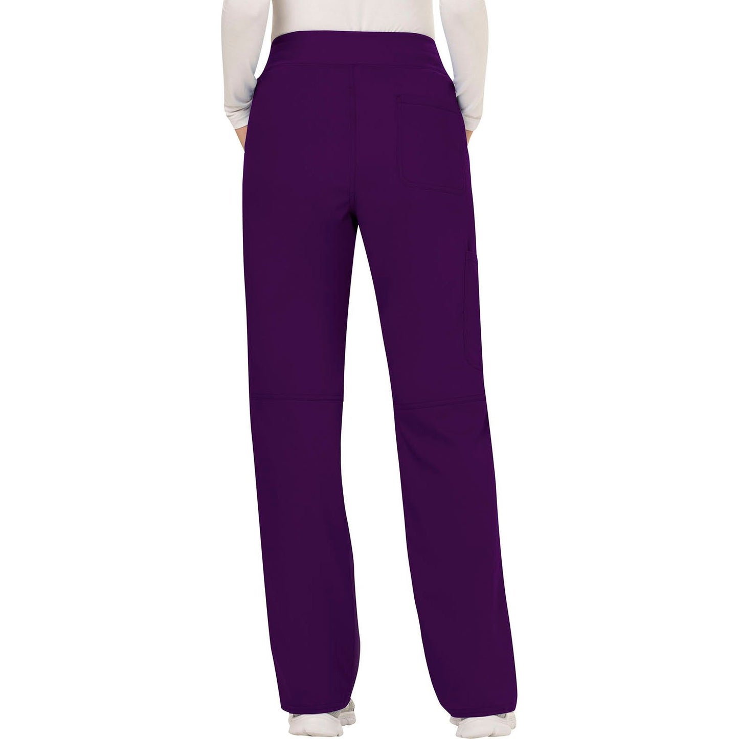 Mid Rise Straight Leg Pull-on Pant