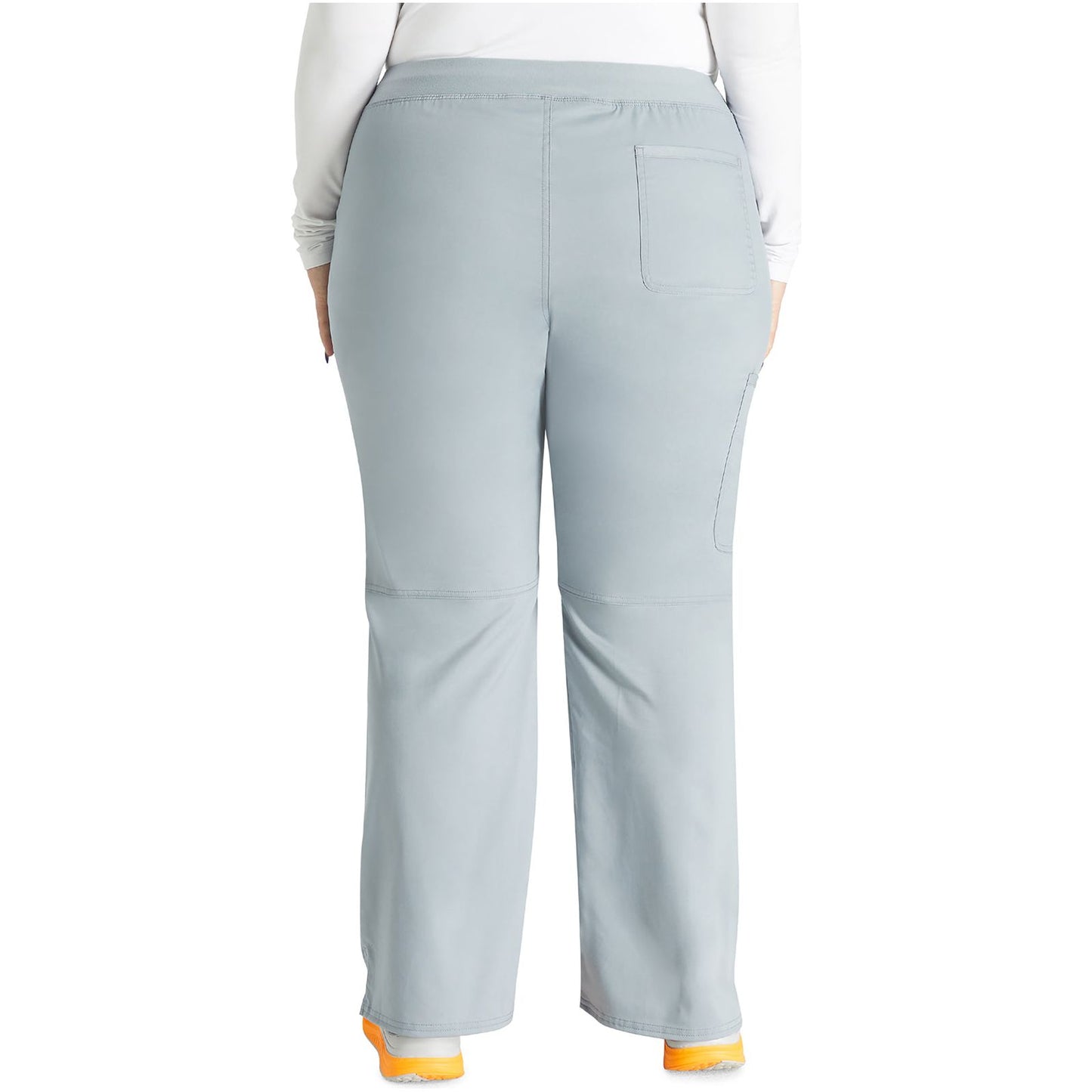 Mid Rise Straight Leg Pull-on Pant
