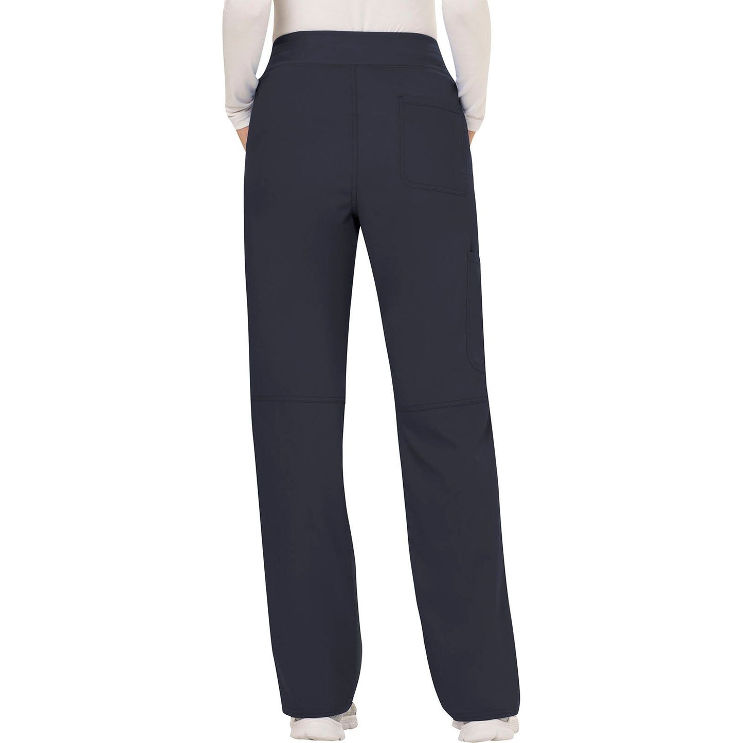 Mid Rise Straight Leg Pull-on Pant