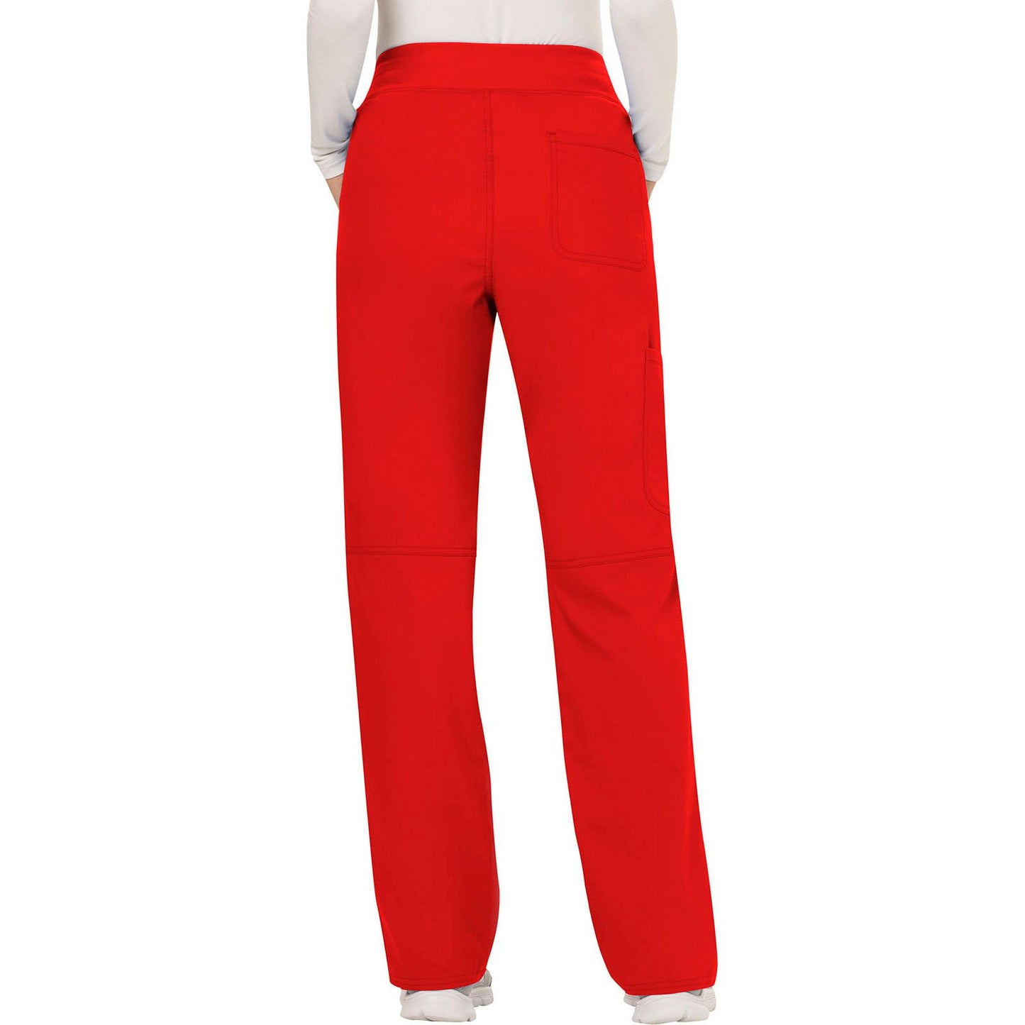Mid Rise Straight Leg Pull-on Pant