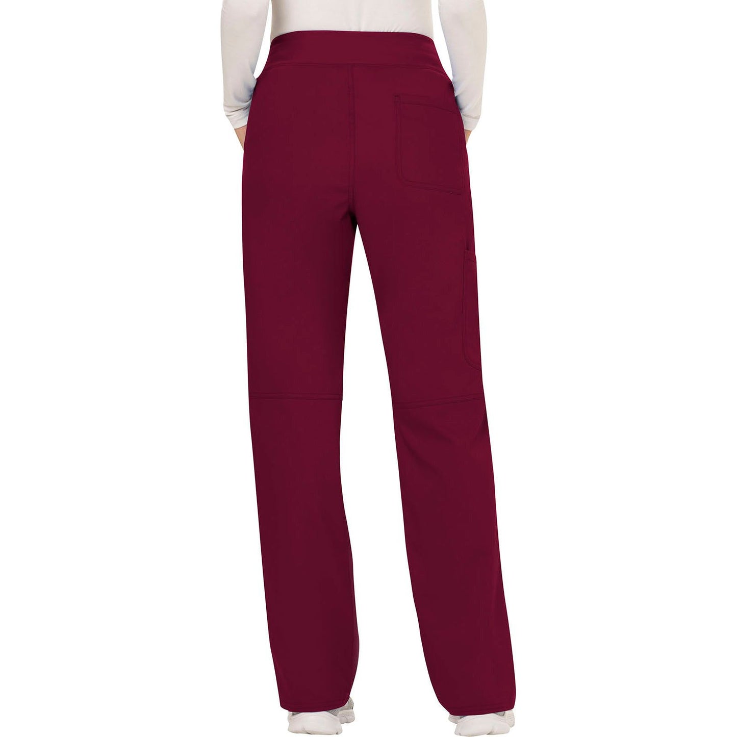 Mid Rise Straight Leg Pull-on Pant