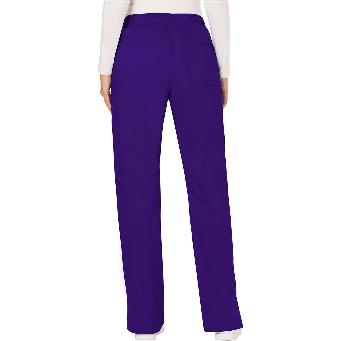 Mid Rise Moderate Flare Drawstring Pant