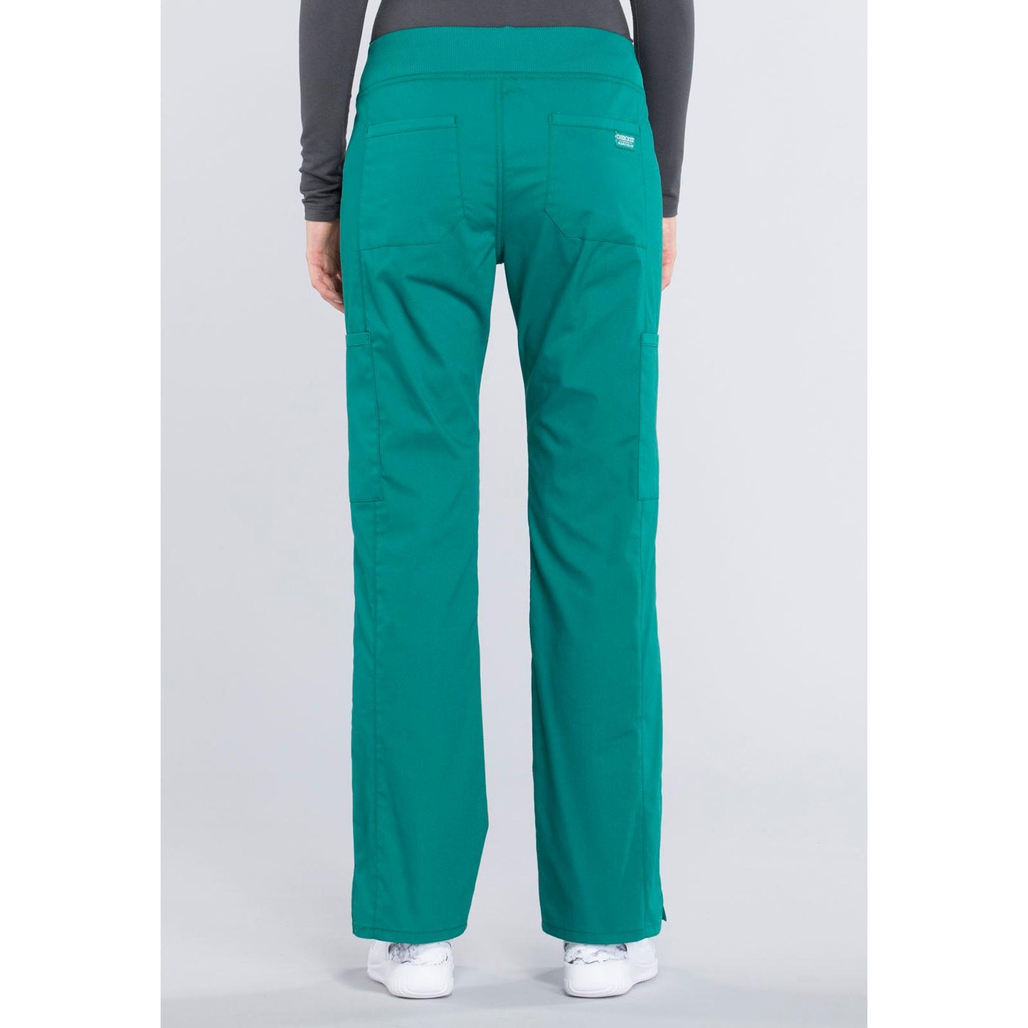 Mid Rise Straight Leg Pull-on Cargo Pant