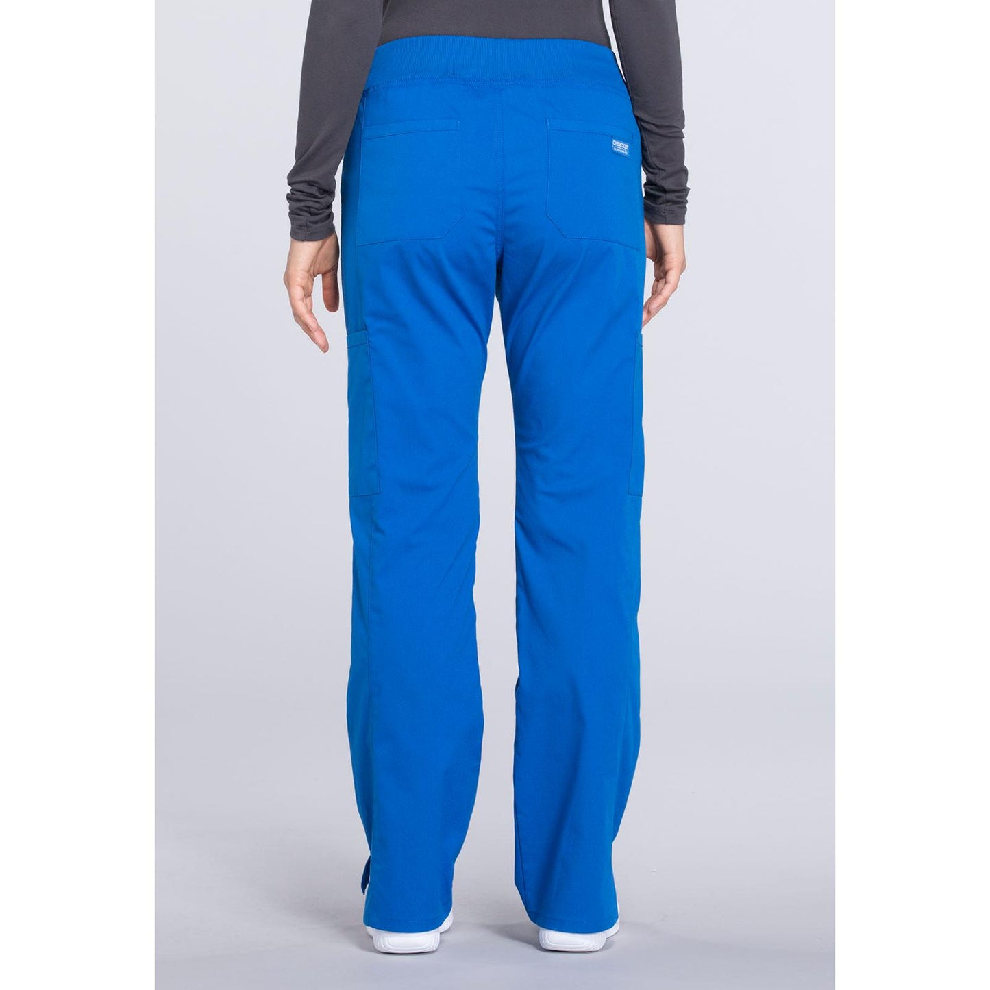 Mid Rise Straight Leg Pull-on Cargo Pant