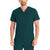 White Cross V-Tess Men's 2-Pocket V-Neck Scrub Top