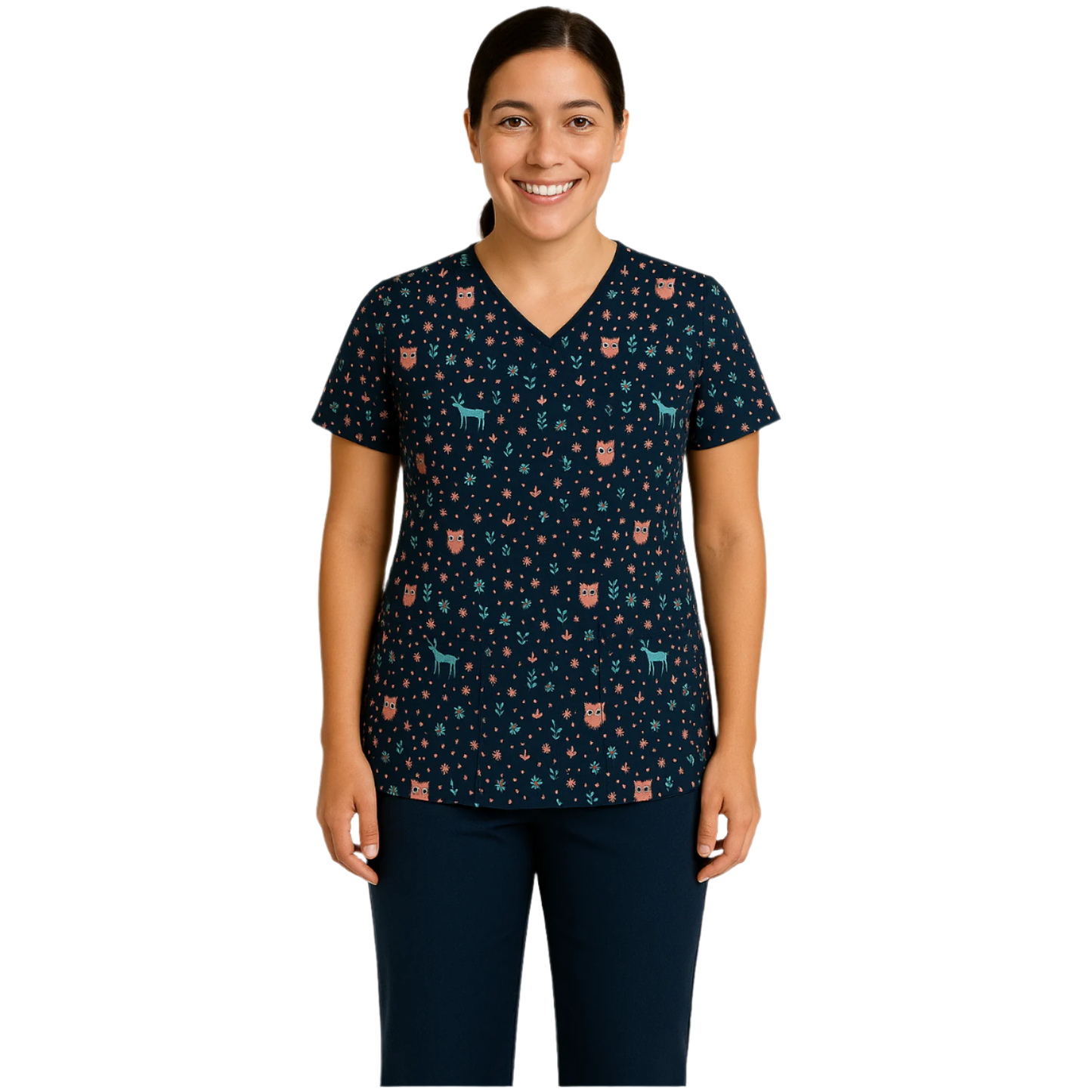 Women's WhiteCross Printed Top SALE