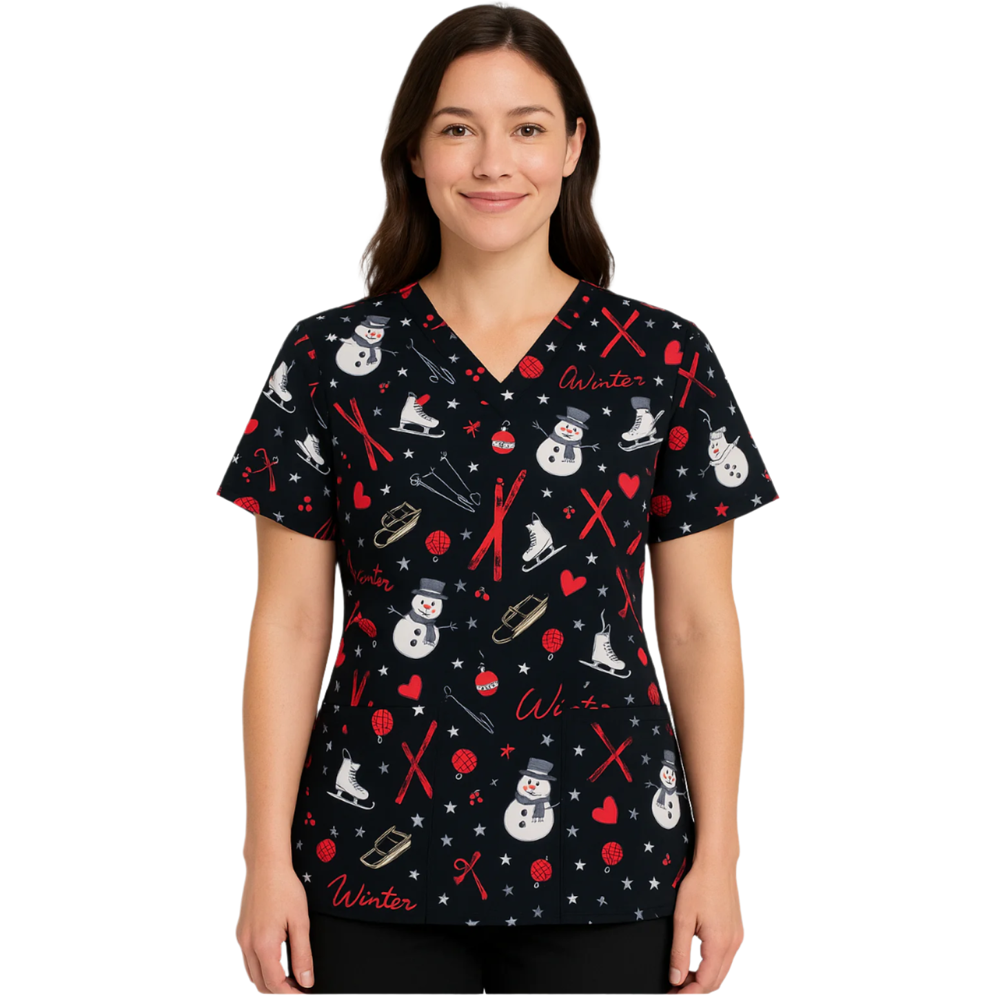 Women's WhiteCross Printed Top SALE